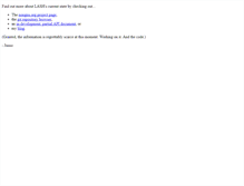 Tablet Screenshot of lash.nongnu.org