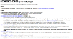 Desktop Screenshot of idedos.nongnu.org