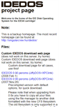 Mobile Screenshot of idedos.nongnu.org