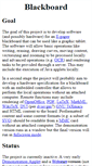 Mobile Screenshot of blackboard.nongnu.org