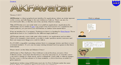 Desktop Screenshot of akfavatar.nongnu.org