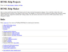 Tablet Screenshot of chmspec.nongnu.org