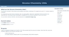 Desktop Screenshot of gchemutils.nongnu.org