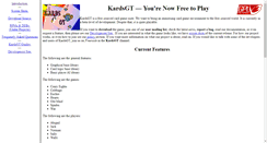 Desktop Screenshot of kardsgt.nongnu.org