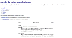 Desktop Screenshot of man-db.nongnu.org